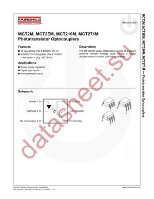 MCT271M datasheet  